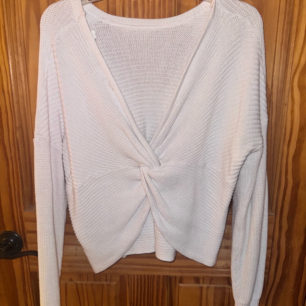 Hollister Reversible Knit Sweater